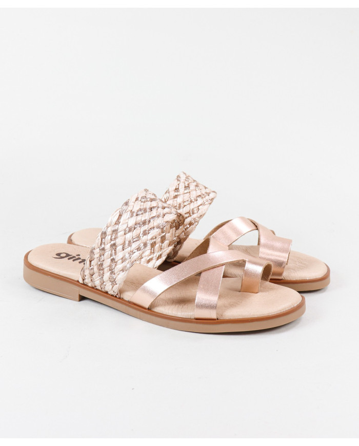 Zapatillas de mujer con Strip decorada