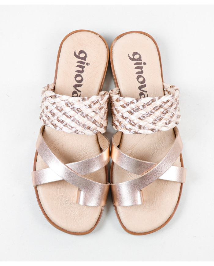 Zapatillas de mujer con Strip decorada