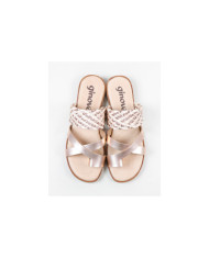 Women's Slippers with Strip Decorated