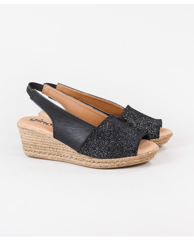 Sandalias de mujeres en Cunha con Skin Decorated