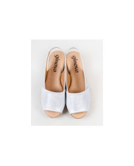 Sandalias de mujeres en Cunha con Skin Decorated