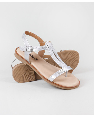 Women's Sandals with Strip Decorated