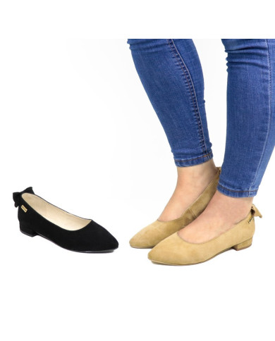 Sapato de Senhora Ginova com Laço Atrás