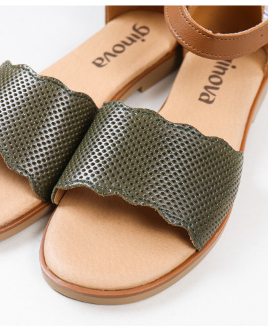Women's Sandals with Cross Strips Ginova