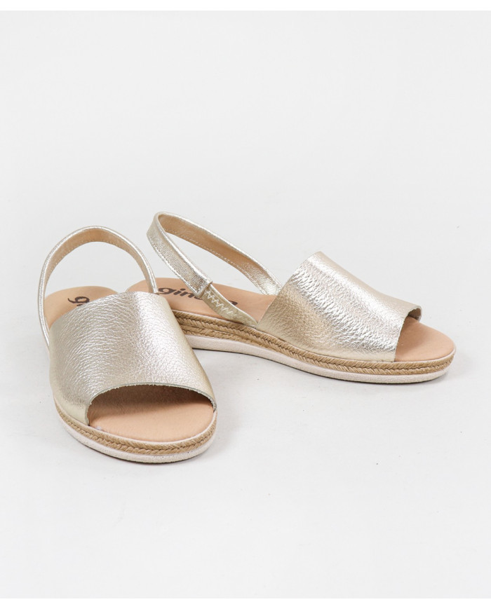 Women's Sandals with Elastic in the Strip of Trás