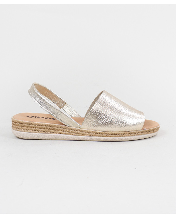 Sandalias femeninas con elástico en la Franja de Trás