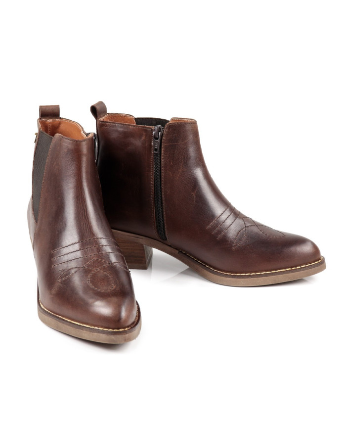 Ankle Boots Medium Ginova in Skin