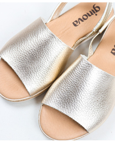 Women's Sandals with Elastic in the Strip of Trás