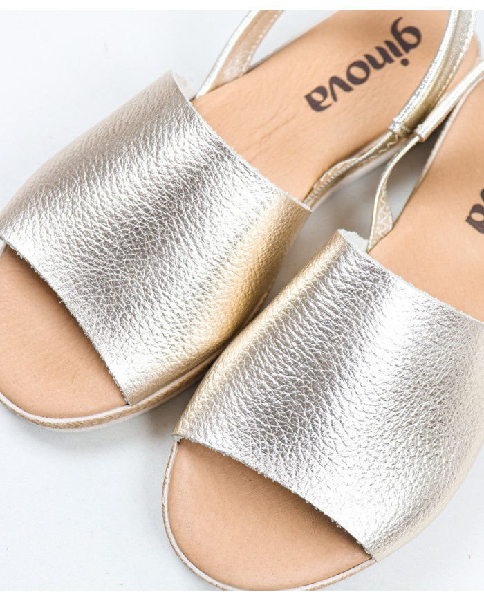 Women's Sandals with Elastic in the Strip of Trás