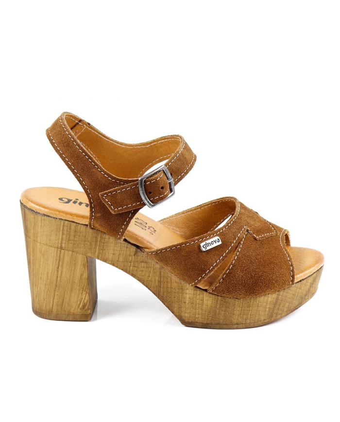 Camel Women's Sandals Ginova in Camurça