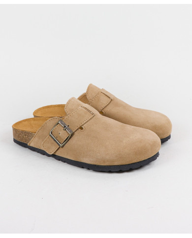 Ginova Leather Woman Slippers