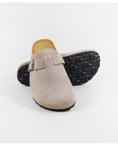 Ginova Leather Woman Slippers