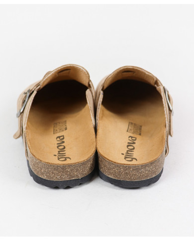 Ginova Leather Woman Slippers