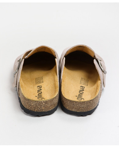 Ginova Leather Woman Slippers