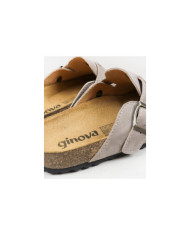 Ginova Leather Woman Slippers