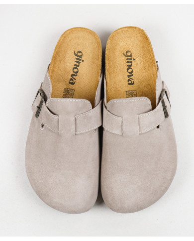 Ginova Leather Woman Slippers