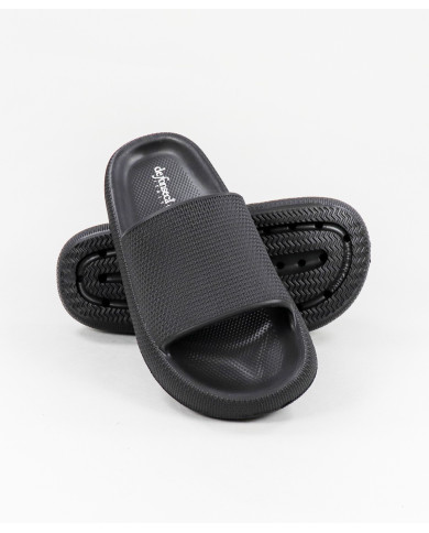 Zapatillas negras de la mujer DeFonseca