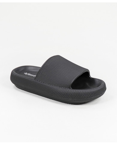 Zapatillas negras de la mujer DeFonseca