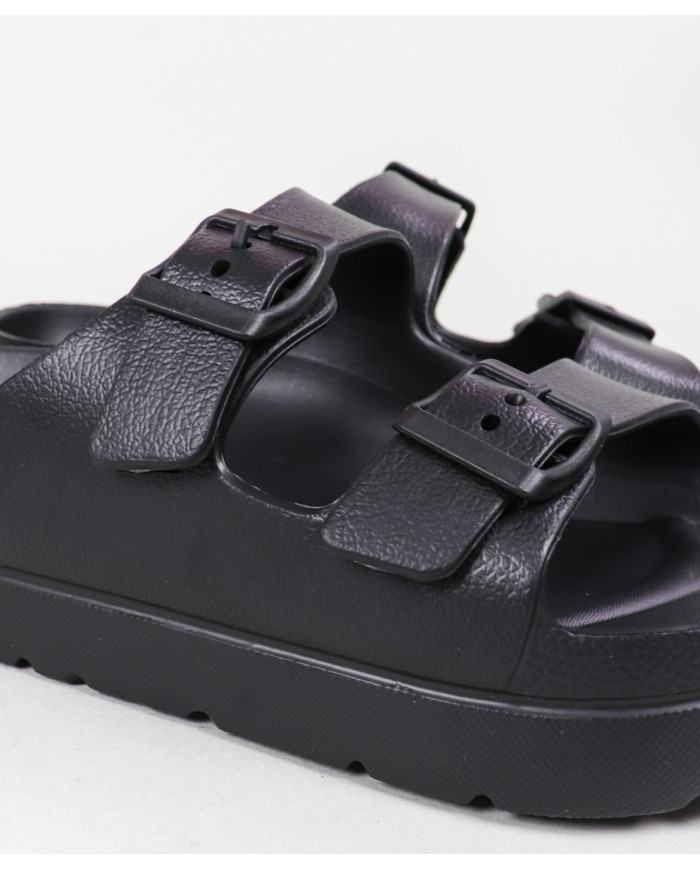 Slippers Black DeFonseca on Women's Platform