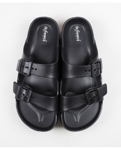Slippers Black DeFonseca on Women's Platform