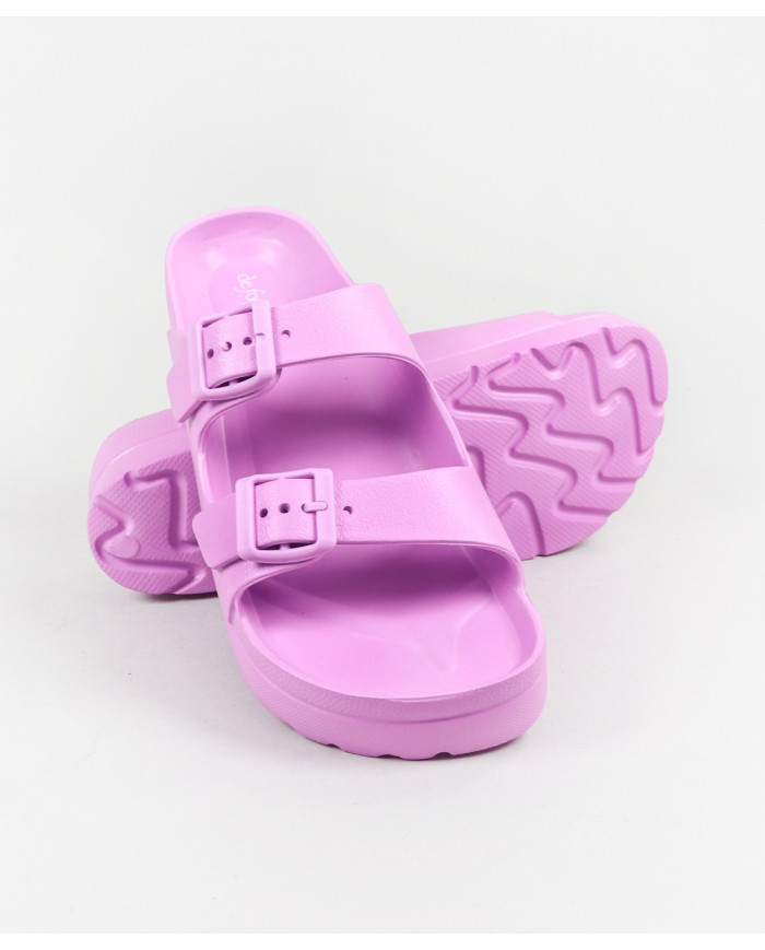Flip Flops Lilac DeFonseca on Women's Platform