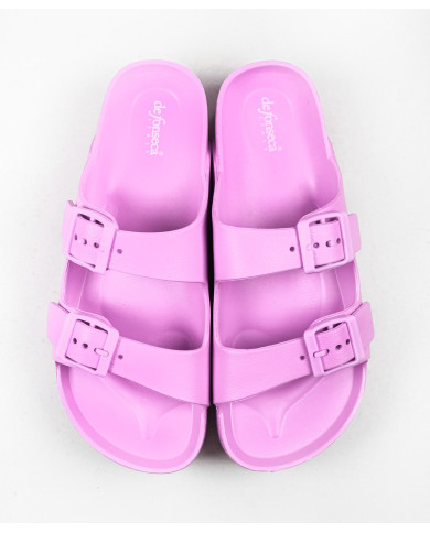 Flip Flops Lilac DeFonseca on Women's Platform
