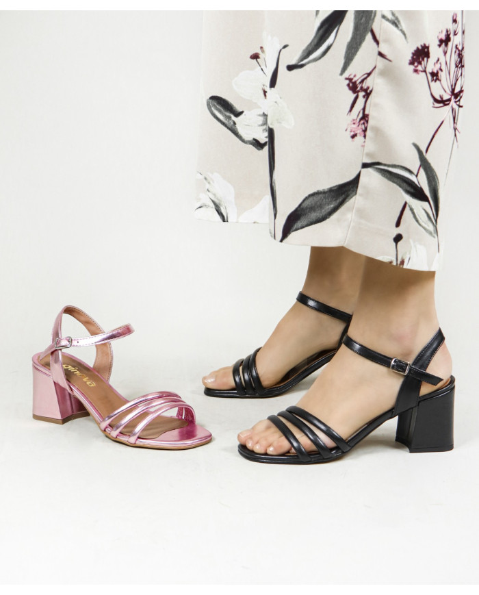 Women's Sandals with Three Strips Ginova