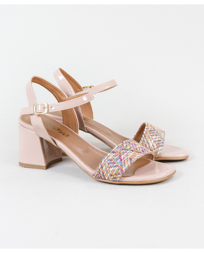 Ginova Women's Sandals with Strip Decorated