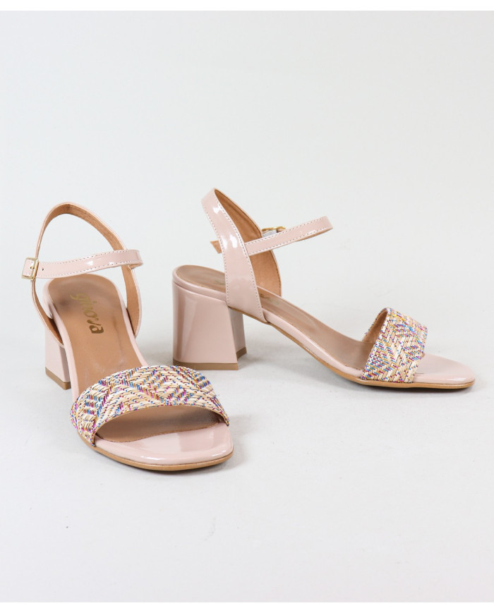 Ginova Women's Sandals with Strip Decorated