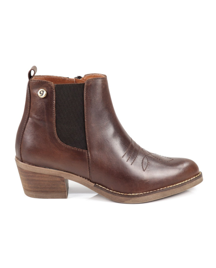 Ankle Boots Medium Ginova in Skin