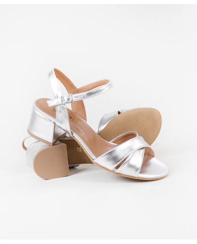 Sandalias de mujeres Ginova con Franja de Cruz