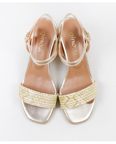 Ginova Women's Sandals with Strip Decorated