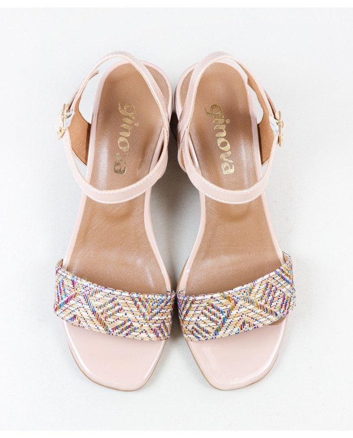 Ginova Women's Sandals with Strip Decorated