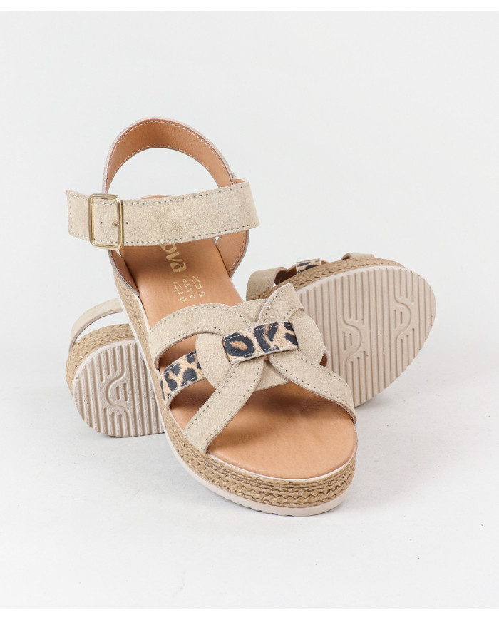 Ginova Women's Sandals with Pattern