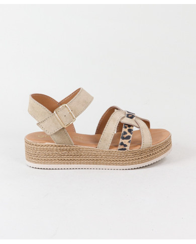 Sandalias de mujeres Ginova con patrón