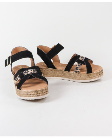 Sandalias de mujeres Ginova con patrón