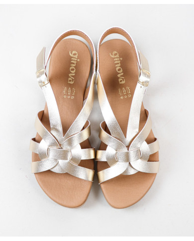 Sandalias de mujeres Ginova con rayas