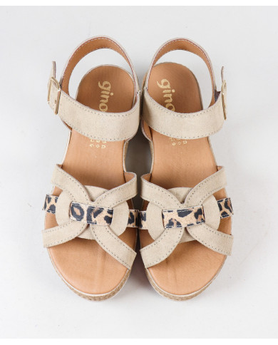 Sandalias de mujeres Ginova con patrón