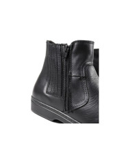Black Ginova Man Boots with Clasp
