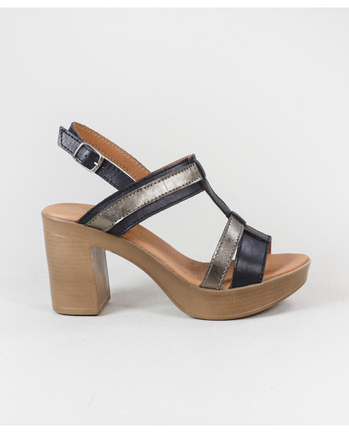 Sandálias de Mulher Ginova Compensadas