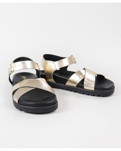 Women's Sandals with Rubber Sole