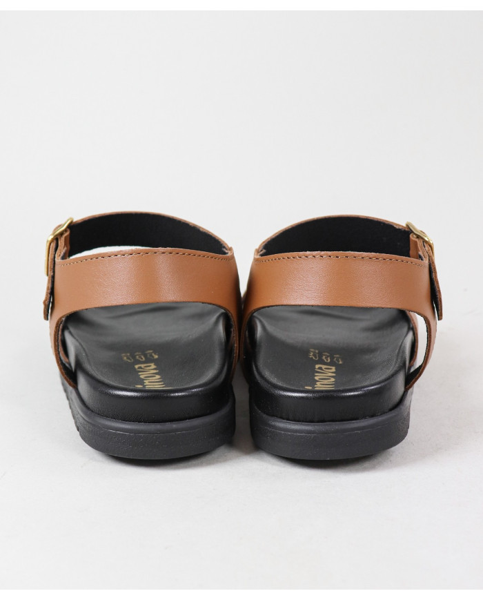 Sandalias de mujeres con azulejo de goma