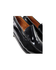 Men's Black Ginova Casual Moccasins