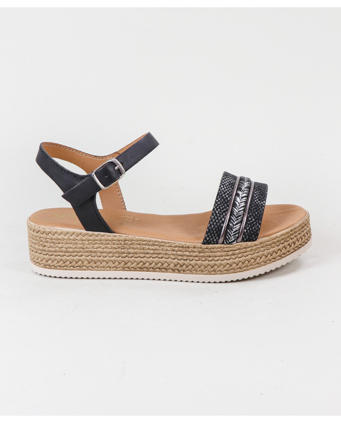 Women's Sandals with Strip Decorated