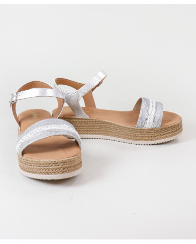 Women's Sandals with Strip Decorated