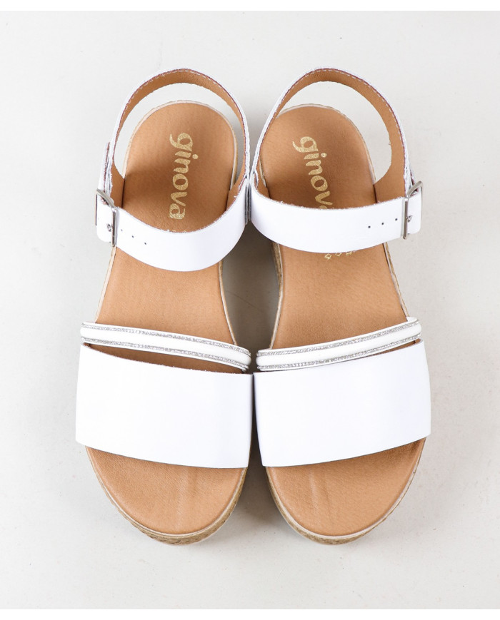 Women's Sandals with Strip Decorated