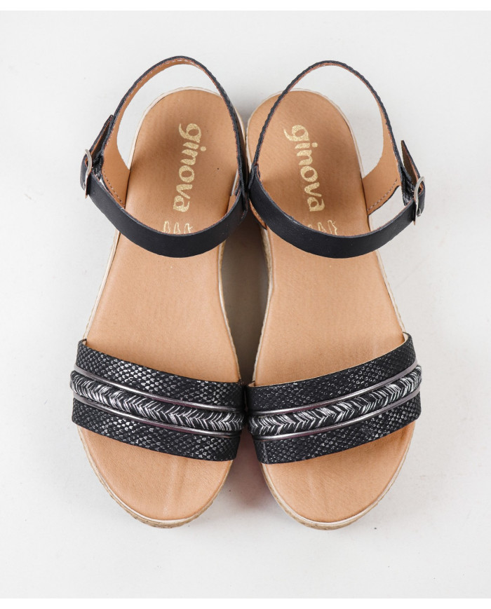 Women's Sandals with Strip Decorated