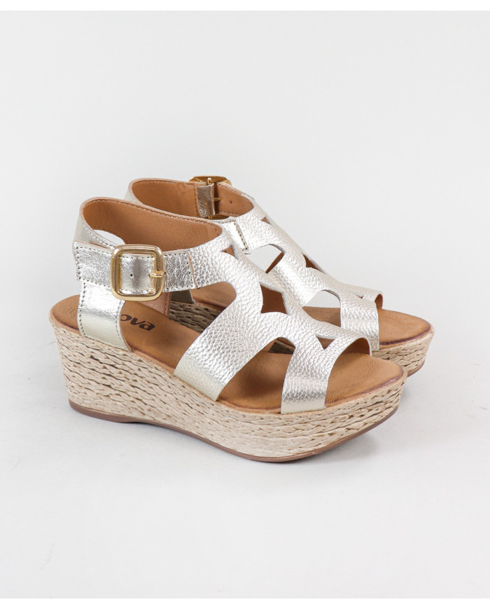 Sandalias Cunha Mujer con tira ajustable