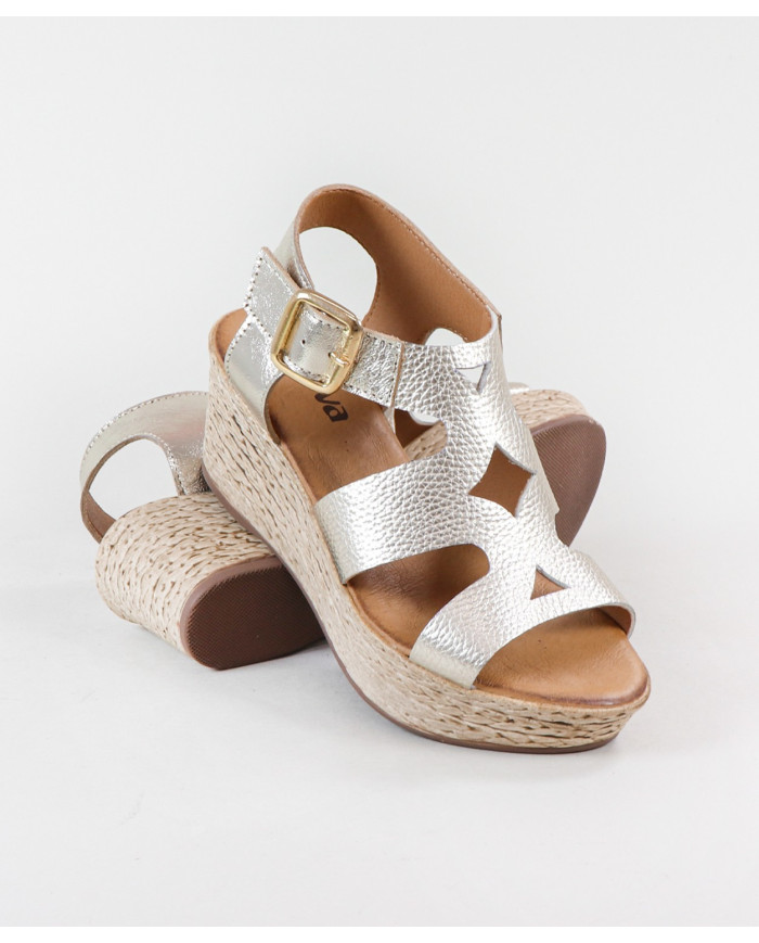 Sandalias Cunha Mujer con tira ajustable