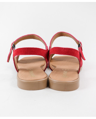 Sandalias de mujeres Ginova en Camurça